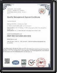 SHANGHAI TECTFILM MATERIALS CO., LTD. Certifications