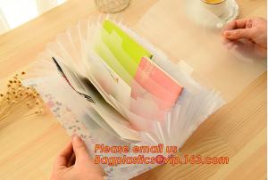 China office stationery a4 plastic 13 pockets expanding file folder with handle wholesale