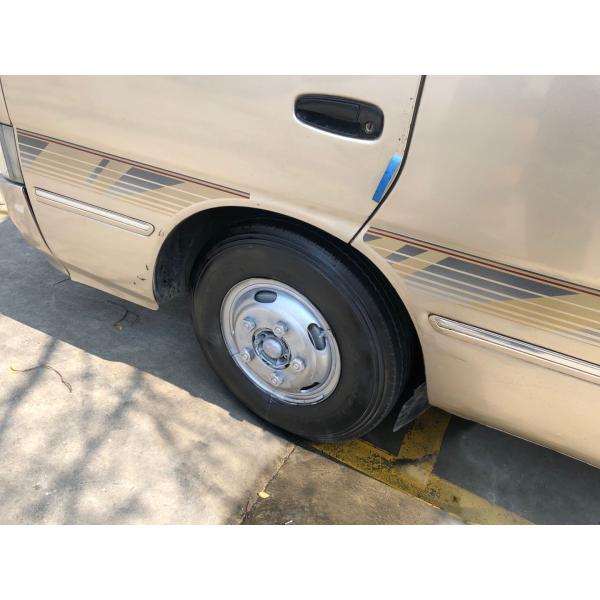 Luxury Inner Decoration Diesel Fuel Type Used Toyota Mini Coach Bus
