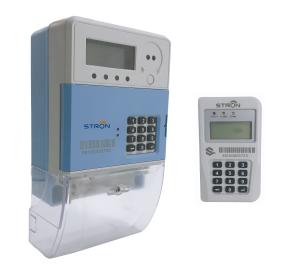 ISO 9001 Single Phase Kwh Meter , 80mA Prepay Power Smart Meter
