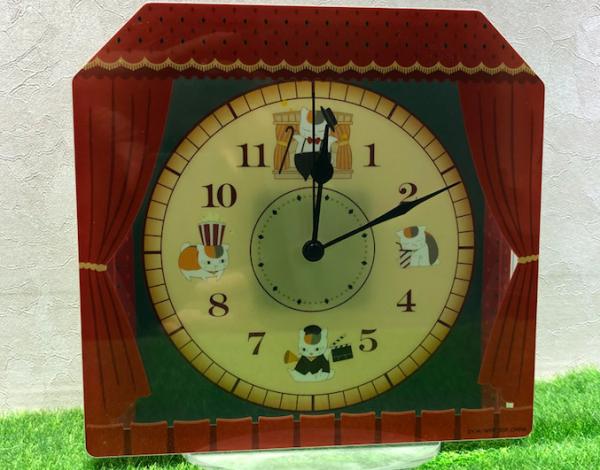 Quality Customised Square Anime Cartoon Character Clock Plastic Table Clock for sale