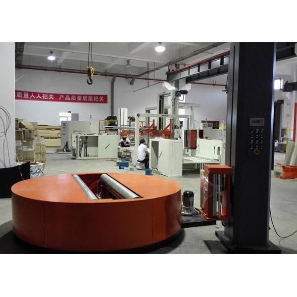 Easy Operation Reel Wrapping Machine Semi Automatic 3.4kw 2950*1800*2582mm