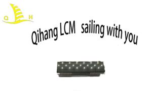 China Custom LCD Clock Module Monochrome TN 7 Segment Display Panel wholesale
