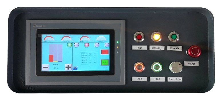 induction heating machine panel