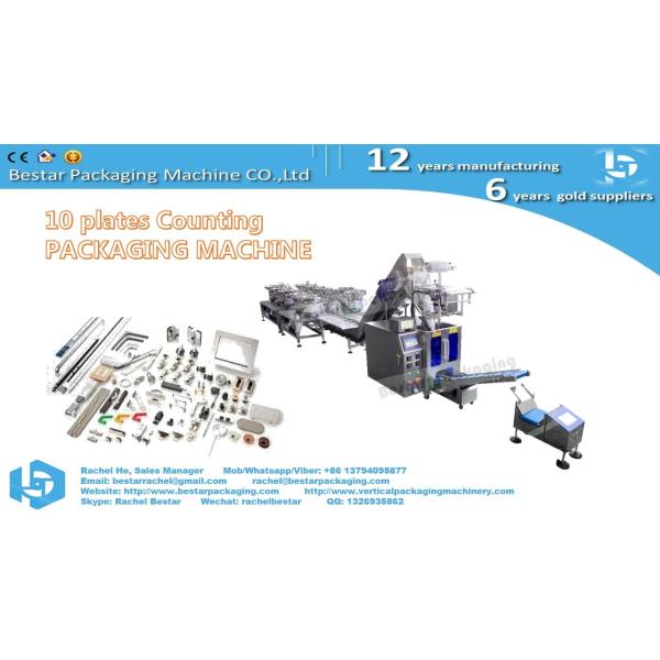 Bestar automatic counting packaging machine with 10 counting plates