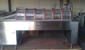 Easy Clean Softgel Encapsulation Tumbler Dryer 6 Baskets With Heating System