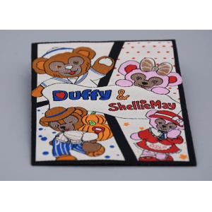 Customized Felt Bottom Embroidery Logo Patch For Garments