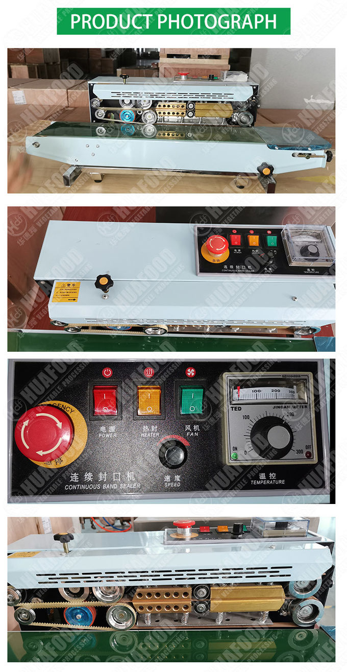 Thickness 0.08mm 80W SS304 Vacuum Sealing Machine