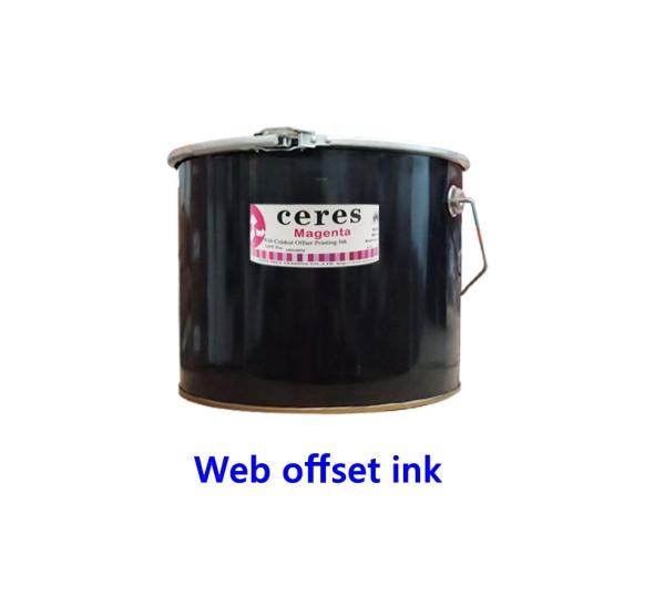 Quality Solvent Based Offset Printing Ink Coldset Web Newspaper Brochures 18kg Barrel for sale