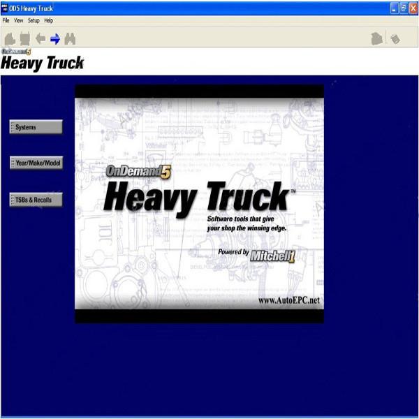 Quality Mitchell On Demand5 Automotive Diagnostic Software Heavy Trucks Edition for sale