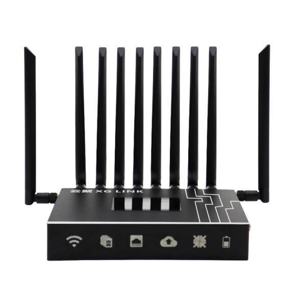 Practical IP35 Multi SIM Bonding Router , Battery 4G Internet Bonding Router
