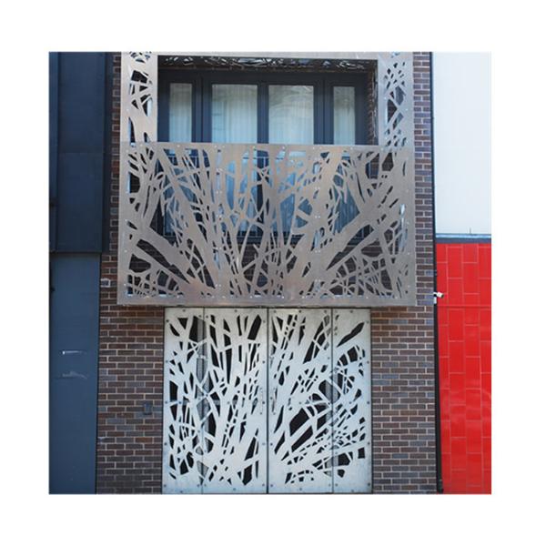Quality American Style Custom Laser Cut Metal  Stainless Steel Wall Panels Partition for sale