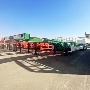 China CIMC Chassis for Sale | 40-60T Loading Shipping Container Chassis 40ft Skeletal Trailer for Sale wholesale