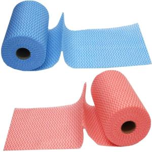 Lint Free Non Woven Cloths Soft Durable Perforated Reusable