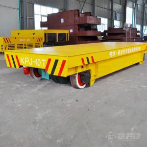Customized Color Coil Transfer Cart For Foundry Plant Push Button Pendant Control