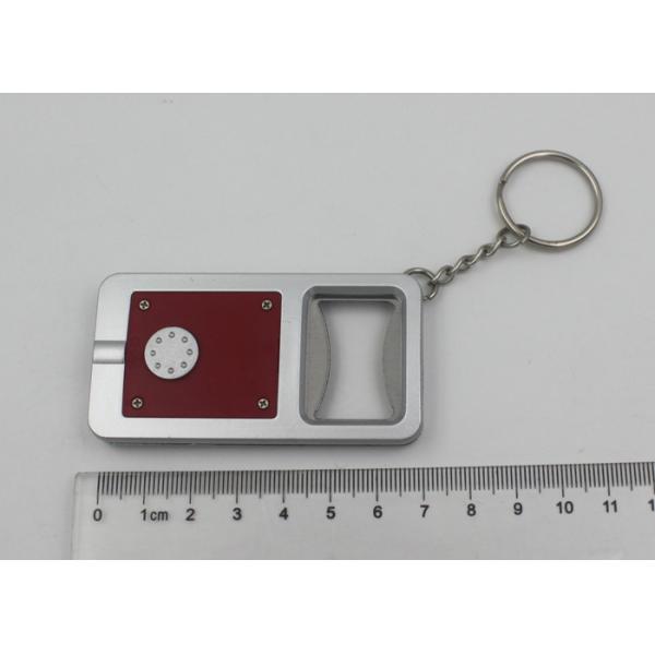 Multifunctional Automatic Bottle Opener Keyring With Flashlight , Electric Wine Opener