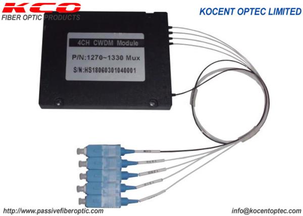 Quality ABS Box Wavelength Division Multiplexer CWDM FTTH PON SC UPC SC APC for sale