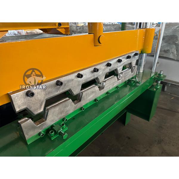 “utomatic Horizontal Crimp Machine IBR Roof Sheet Roll Forming Machine for South Africa PPGI Steel Roof Panel Production Line Complete Roll Forming