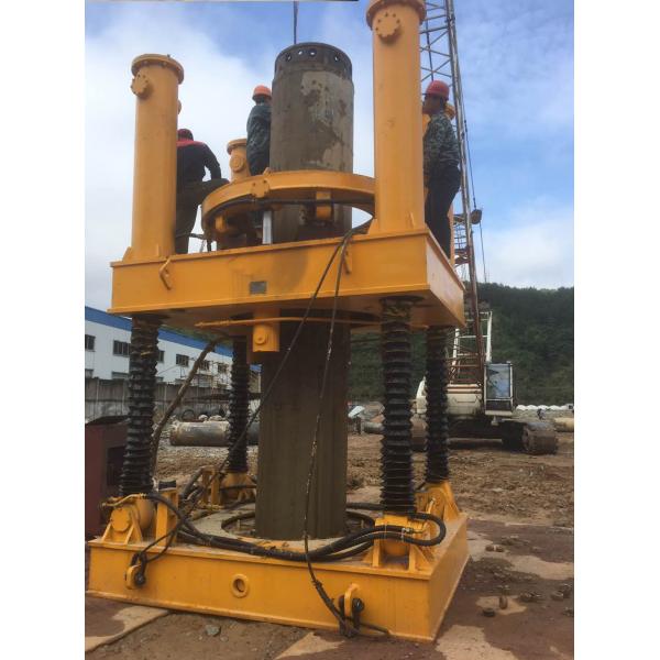 Pdf Four Pillar Pile Drawer Hydraulic Casing Extractor 1650mm Dia