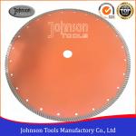 14" Sintered Diamond Turbo Saw Blade for Wet Cutting Hard Fire Bricks with Hot