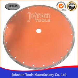 China 14&quot; Sintered Diamond Turbo Saw Blade for Wet Cutting Hard Fire Bricks with Hot Press wholesale