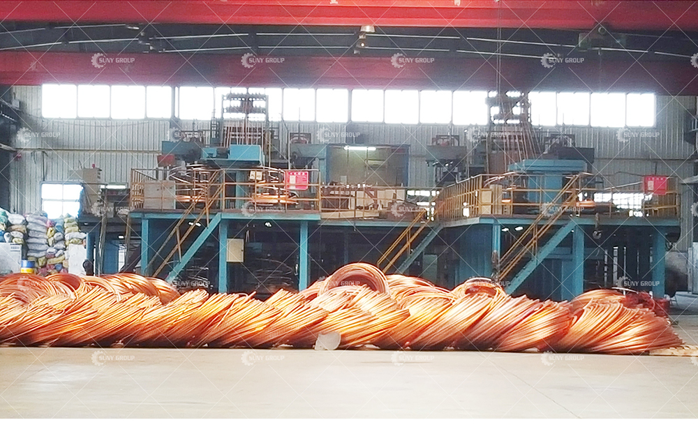 Enhance Your Metal Metallurgy Process with Our Upward Copper Continuous Casting Machine