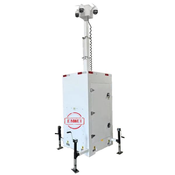 Quality Compact Rapid Deployment Mobile Surveillance Unit Mobile Surveillance Tower for sale