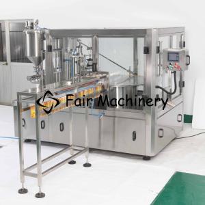 China 350ml 4kw Ketchup Filling Machine Tomato Paste Capping 5000B/H wholesale