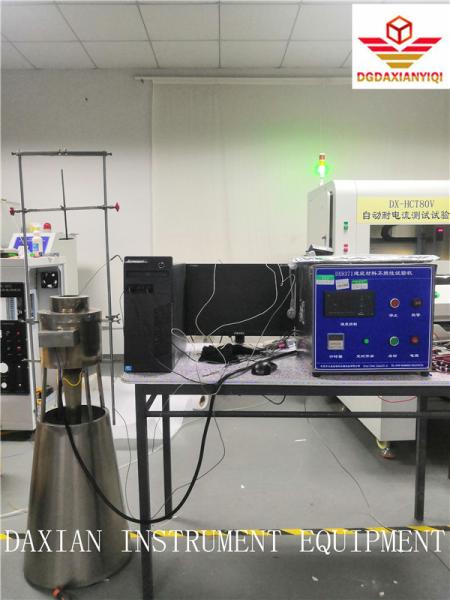 Quality 1500W Non Combustibility Testing Machine , Flammability Test Chamber for sale