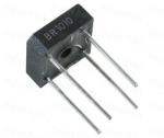 BR1010 Through Hole Single Phase Bridge Rectifier , Bridge Type Rectifier 10A