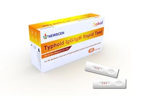 China ISO 15min Qualitative Detection Plasma Typhoid IgG IgM Rapid Test wholesale