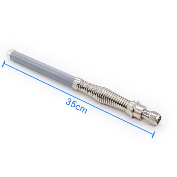 Shockproof 4G Signal Amplifier Antenna , Fiberglass Antenna With Spring Part