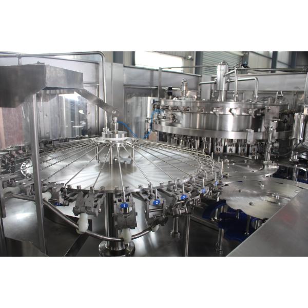 High Speed Carbonated Drink Filling Machine 3 In 1 Rotary Type 8000BPH