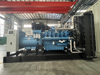 280 KW 350 KVA Open Diesel Generator Set 12 Months Warranty For Industrial