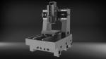 Linear Guide Way CNC Metal Milling Machine For Parts Processing 300kg Load
