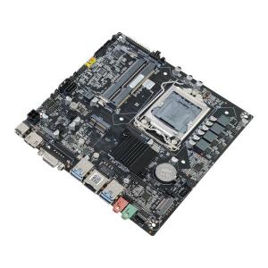 China Mini ITX Industrial Embedded Motherboard Intel H110 LGA1151 Core I3 I5 I7 2 DDR3 VGA LVDS LAN COM wholesale