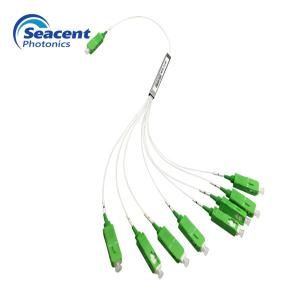 1x8 Plc Splitter single mode fiber opitc splitter
