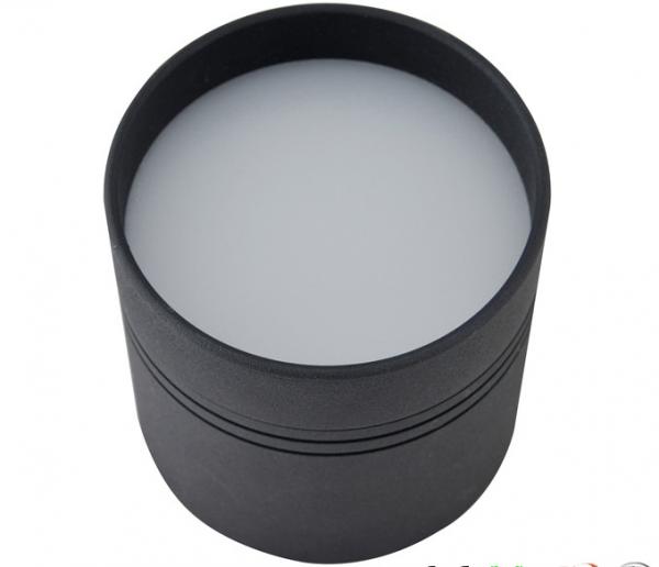 Quality SMD2835 Round Black LED Ceiling Downlights , 18W Surface Mounted LED Downlight for sale