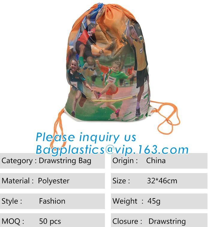 Cheap Custom Wholesale Promotion Canvas Cotton Drawstring Bag, Waterproof Mini Nylon Polyester Drawstring Bag bagplastic