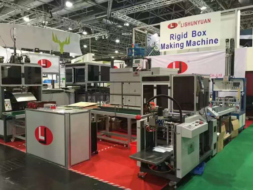 Automatic High Speed Rigid Box Manufacturing Machine for gift box making machine in paper box making machinery