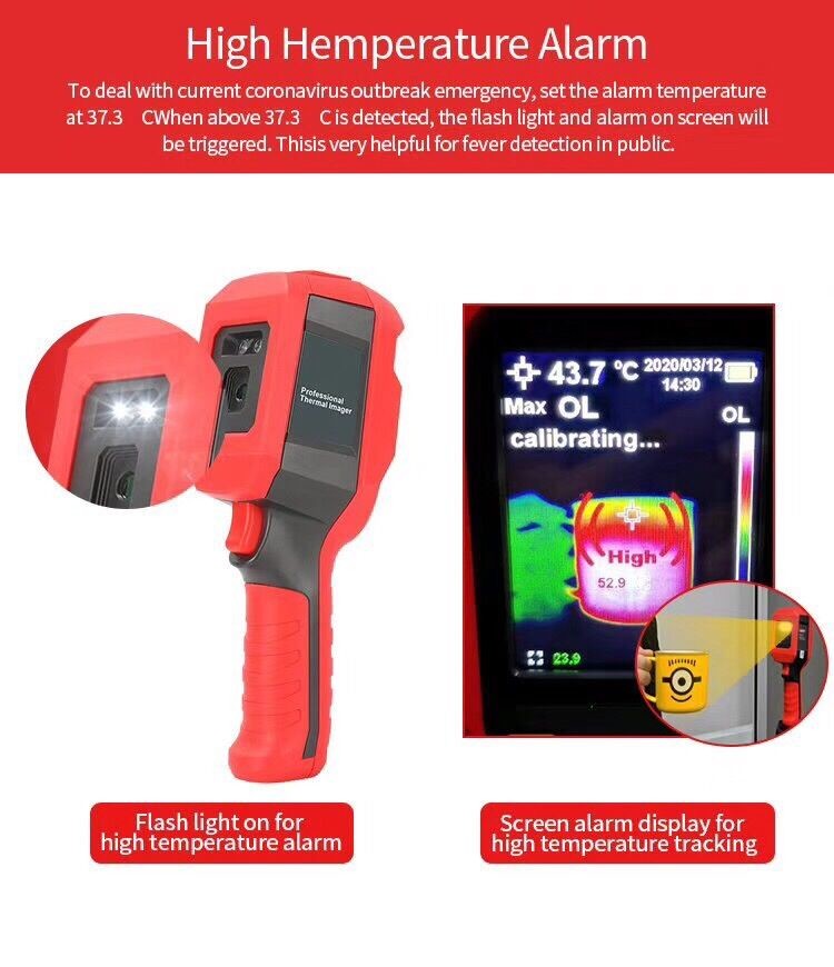 Fda Approved Wireless Handheld Infrared Imaging System UFPA Sensor