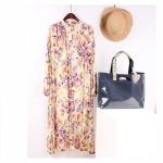 TPU Shopping Shoulder Denim Bag Two Layers