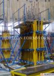Adjustable Column formwork. Adjustable Column formwork, shuttering, vertical