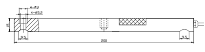 400 Kg Alloy Steel Load Cell Silicone Rubber Sealing Electronic Weighing Sensor