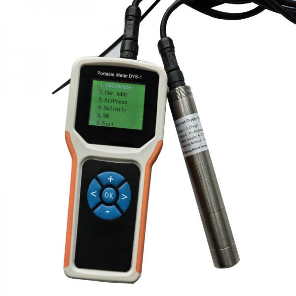 Quality Portable Luminescent Dissolved Oxygen Meter Fast Response Water Testing Probe 6v for sale