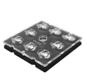 SMD 3535 Optical Multi Lens Array Practical 8 In 1 Type II-S Degree