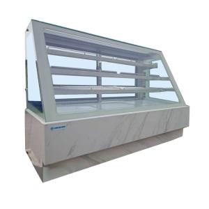 Hot sale cake refrigeration equipment showcase,refrigerated cake showcase with