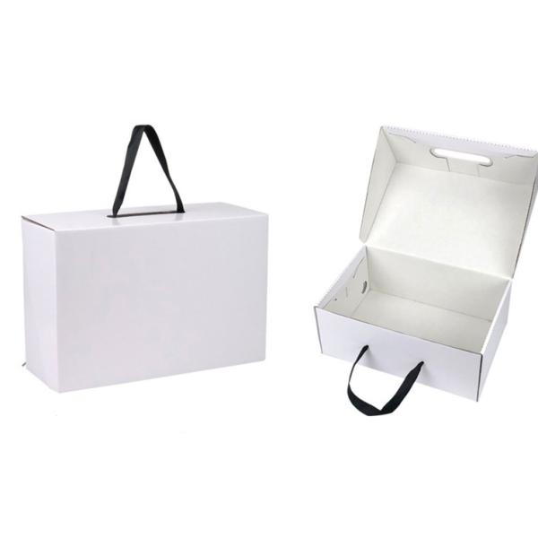 Bulk Flat Pack Corrugated Mailers Handbag Packaging Box Shipping