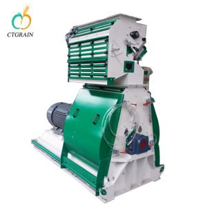 China Sorghum Maize Hammer Mill Grain Grinder Machine With Sieve Blades CE Approved wholesale