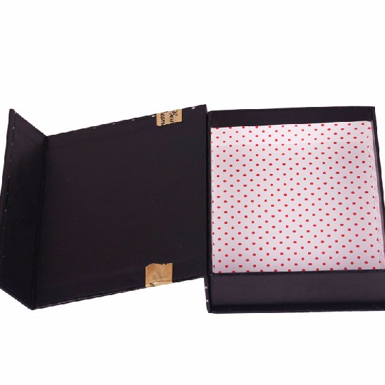 Custom design rigid cardboard packaging paper perfume box with tray